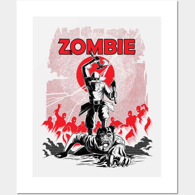 ZOMBIE KILLER AMISH EDITION Wall Art by GOUP